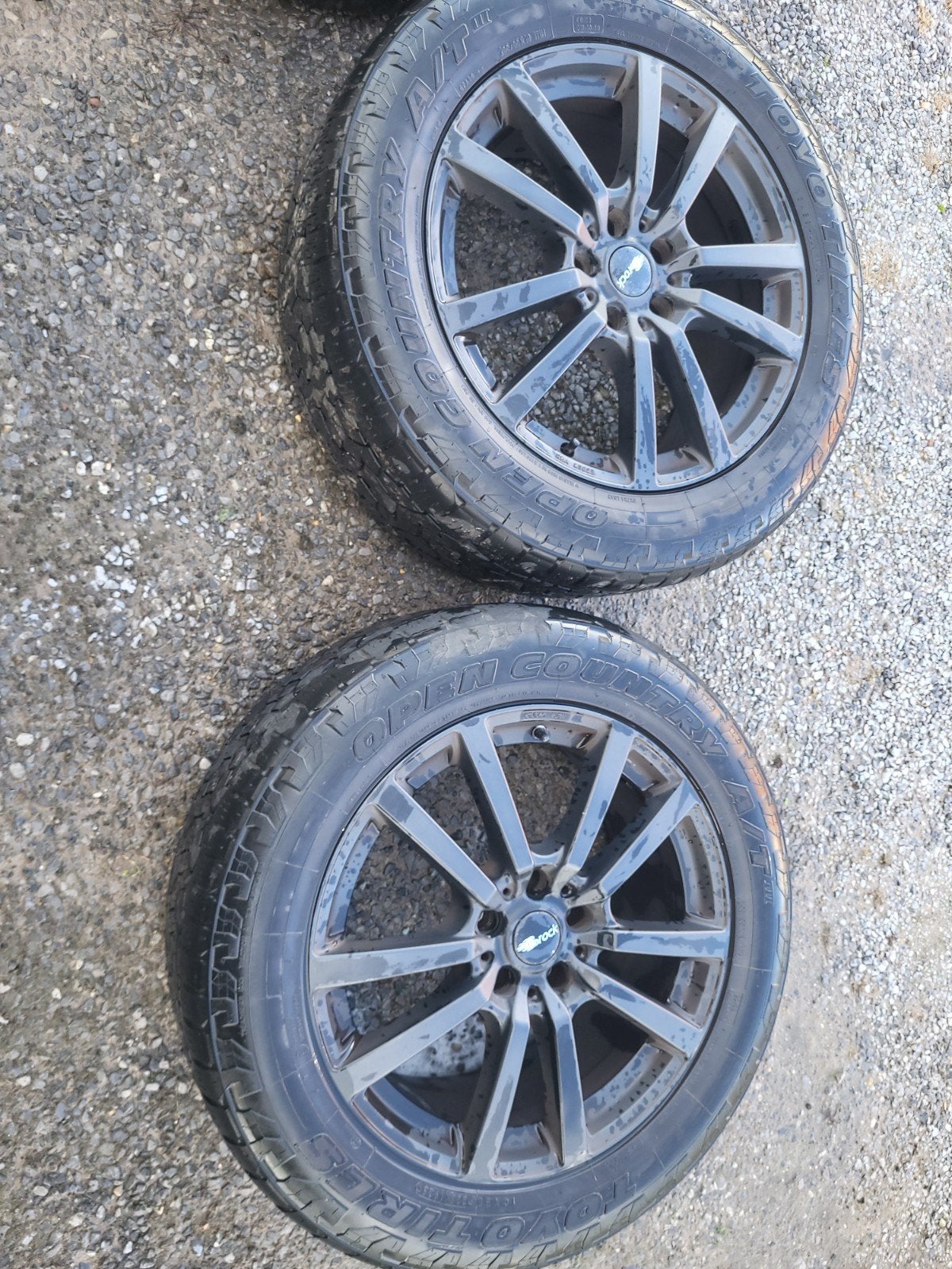 Amarok 19" velgen + offroad banden, 255 mm, Banden en Velgen, Ophalen, 19 inch