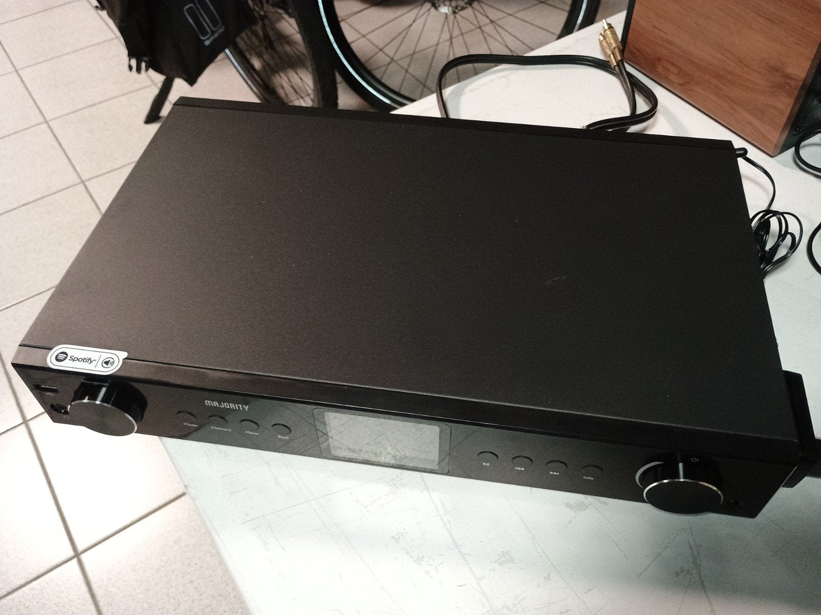 internetradio tuner Majority Fitz William, Audio, Tv en Foto, Ophalen