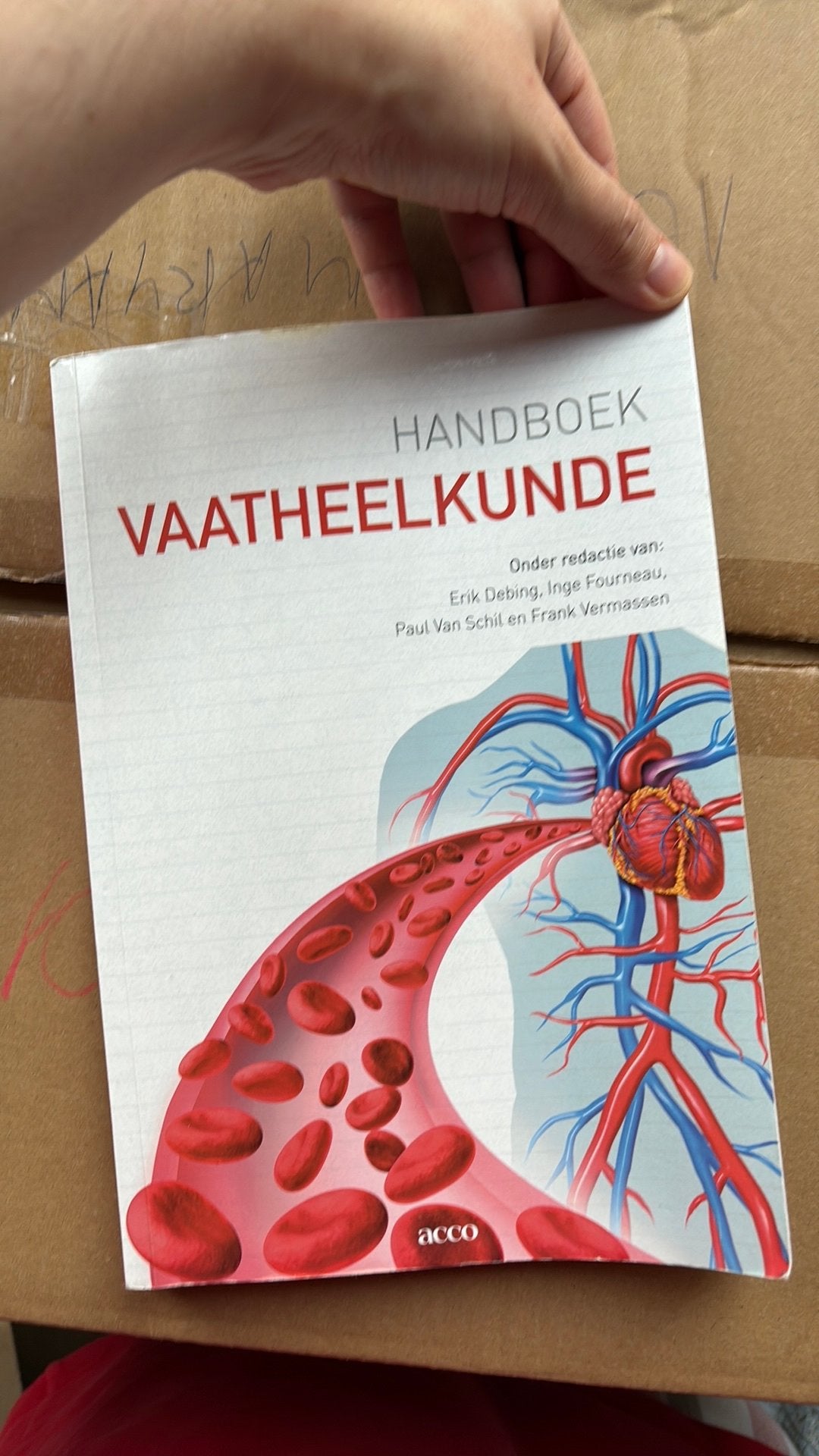 Vaatheelkunnde handboek studieboek, Enlèvement ou Envoi, Utilisé, Autres types