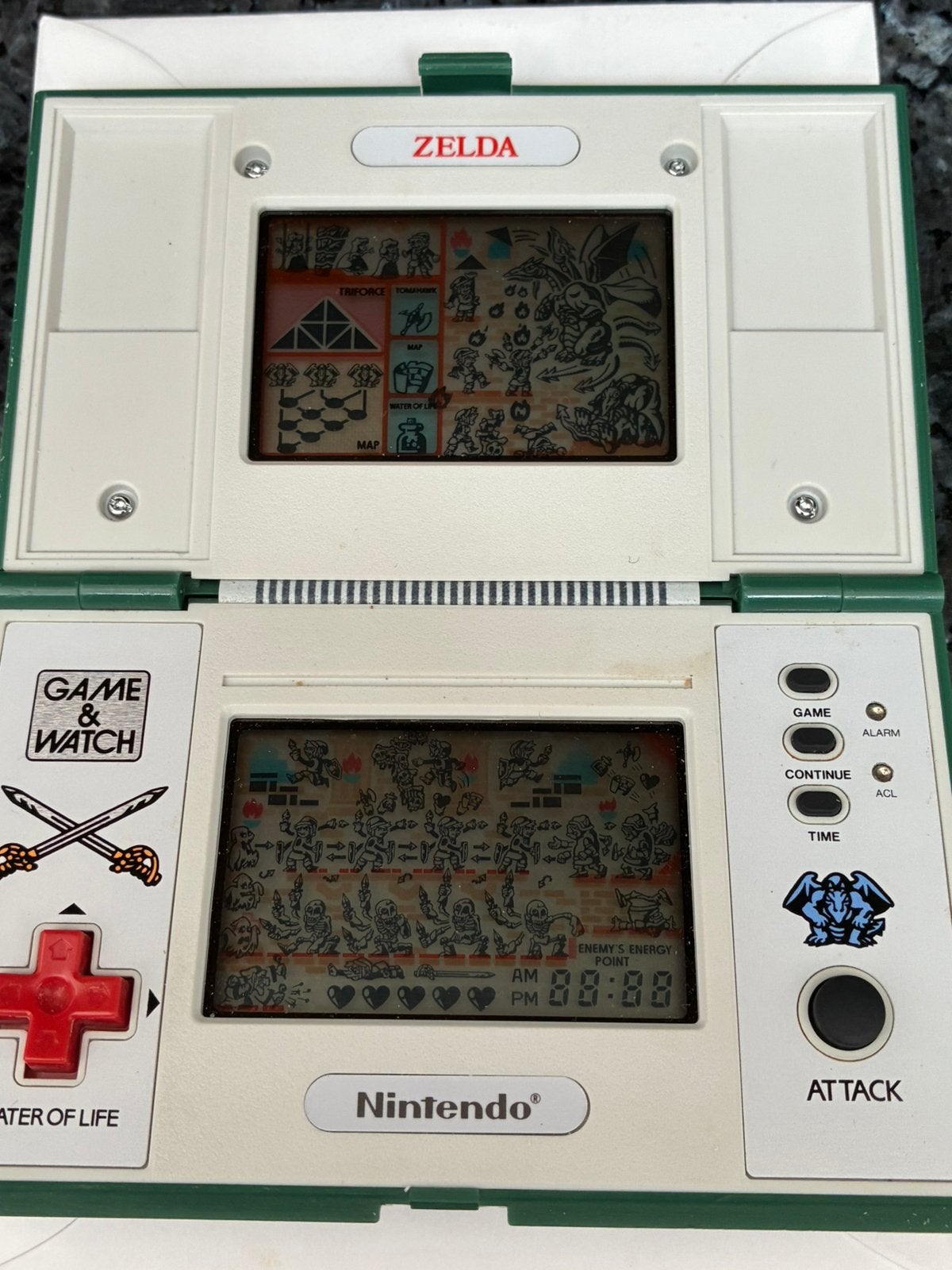 Nintendo Game&Watch boxed Zelda ZL-65 1989. Multi-screen., Nintendo, Ophalen, Gebruikt