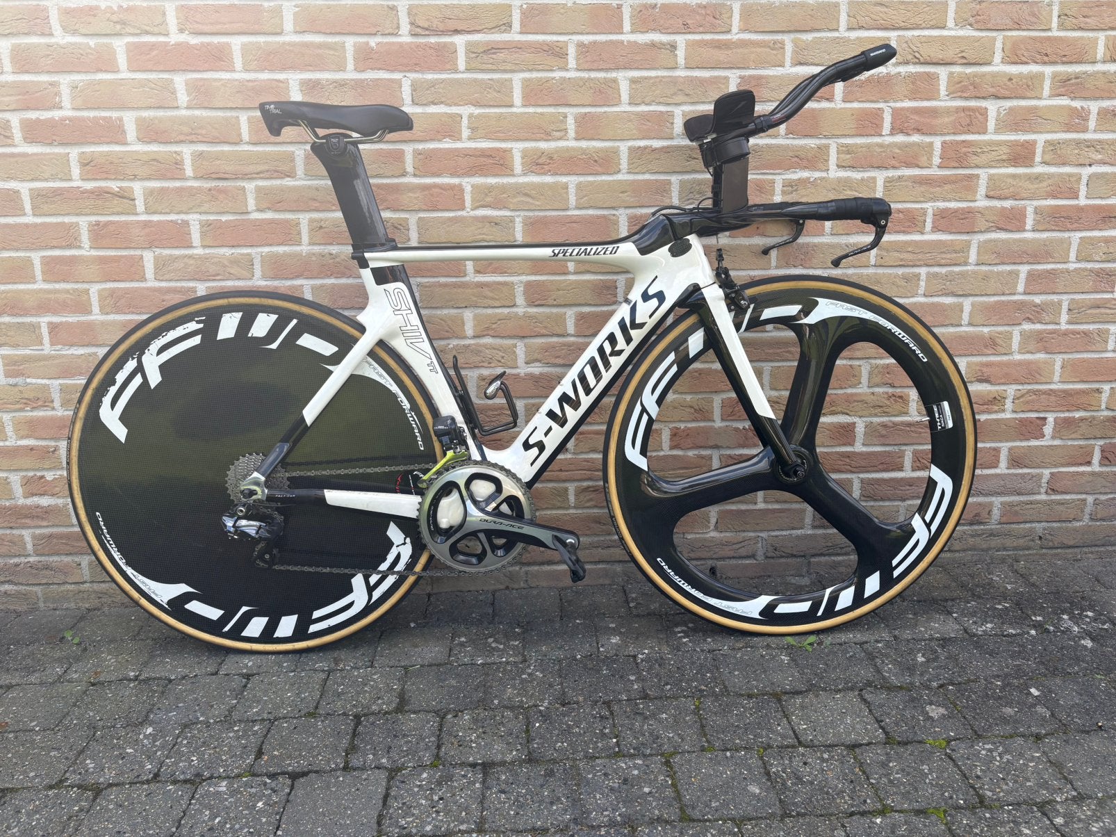 S-Works Shiv tijdritfiets maat 54, Enlèvement, Utilisé, Tijdrit-/triatlonfiets, Carbone