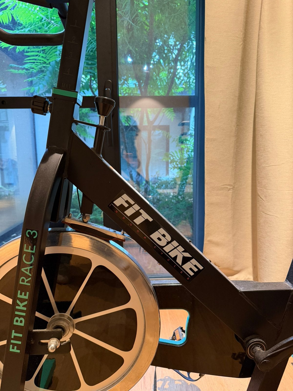 Spinning fiets met vliegwiel, Fietsen en Brommers, Fietsen | Heren | Sportfietsen en Toerfietsen, Zo goed als nieuw, Ophalen