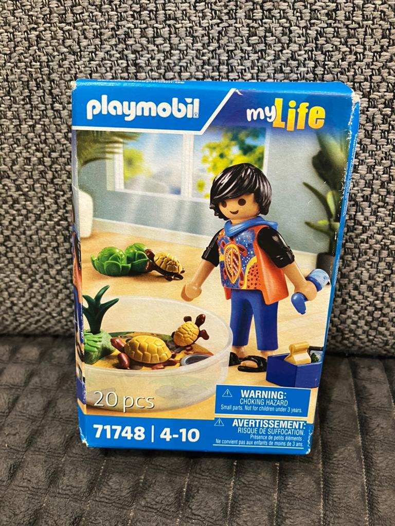 Playmobil 71748 my life schildpadden terrarium, Ophalen of Verzenden, Nieuw