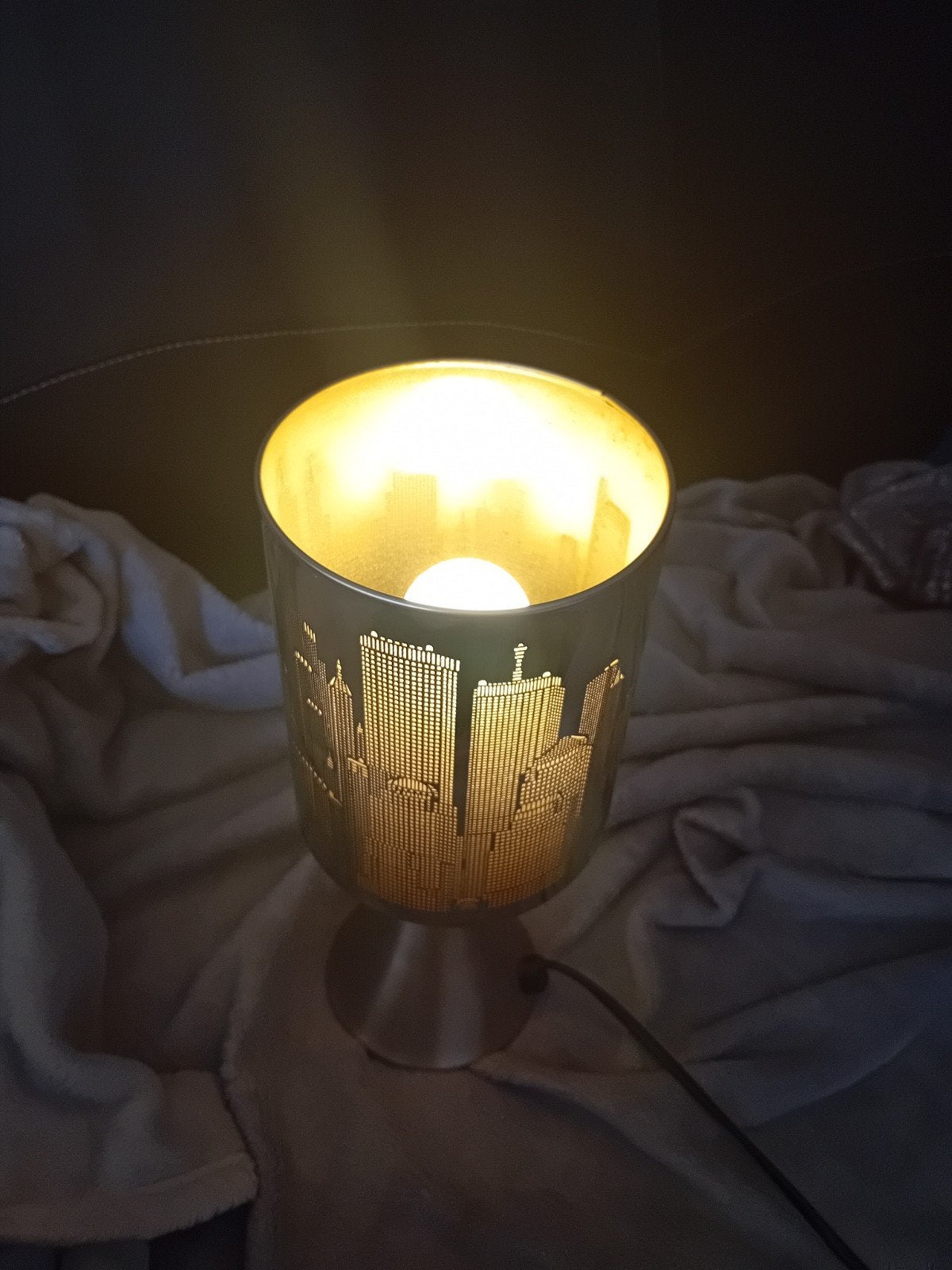 Lampe metal disagn, Enlèvement