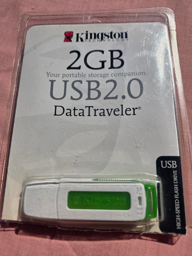 Kingston utilise 2 voyageurs de données, Informatique & Logiciels, Clés USB, Enlèvement ou Envoi, Neuf, Kingston, 2 GB