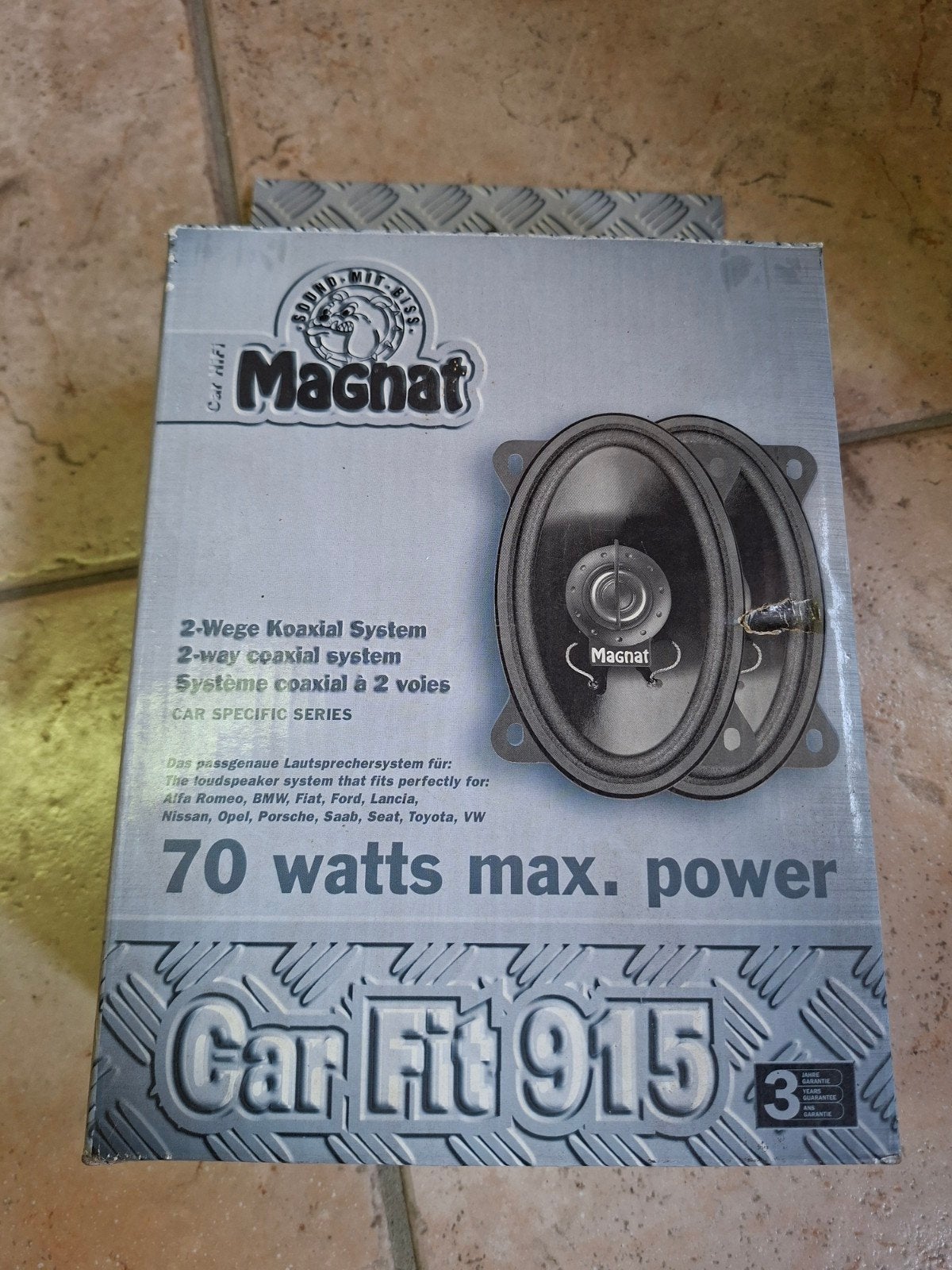 Nieuwe Magnat Car Fit 915 speakers - Past in veel auto's, Auto diversen, Autospeakers, Ophalen of Verzenden