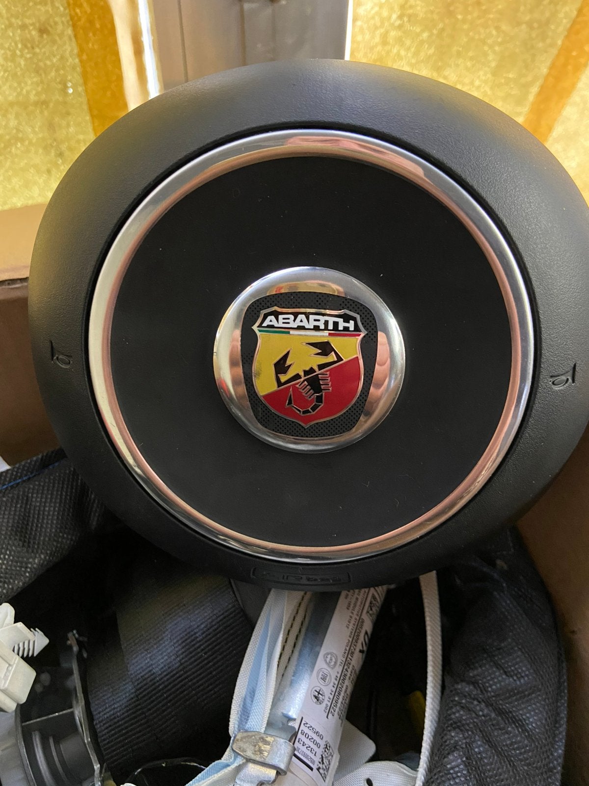 Airbag Fiat 500 Abarth phase 2, Enlèvement, Fiat