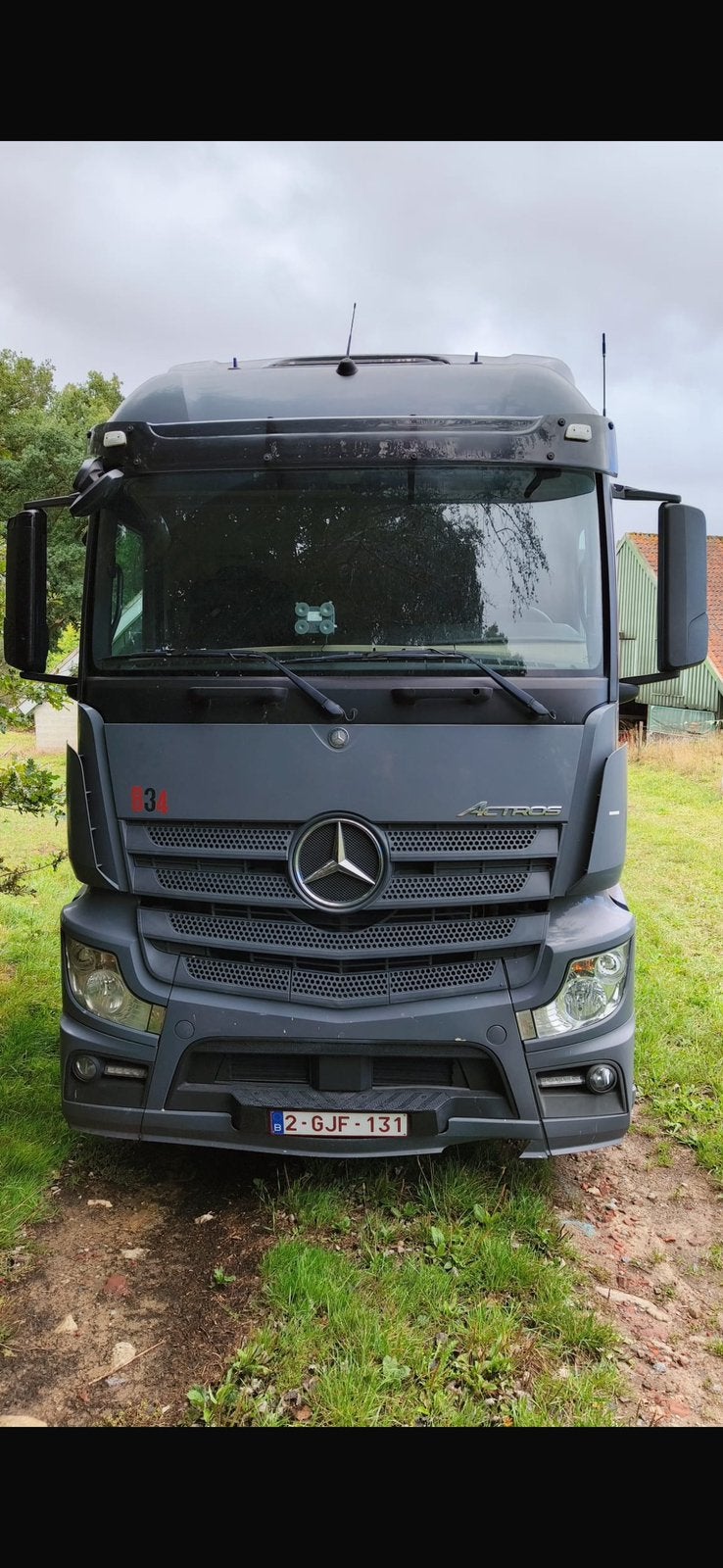 Mercedes Actros 2015 full équipé fourni avec remorque, Autos, Achat, Entreprise, Mercedes-Benz, Automatique