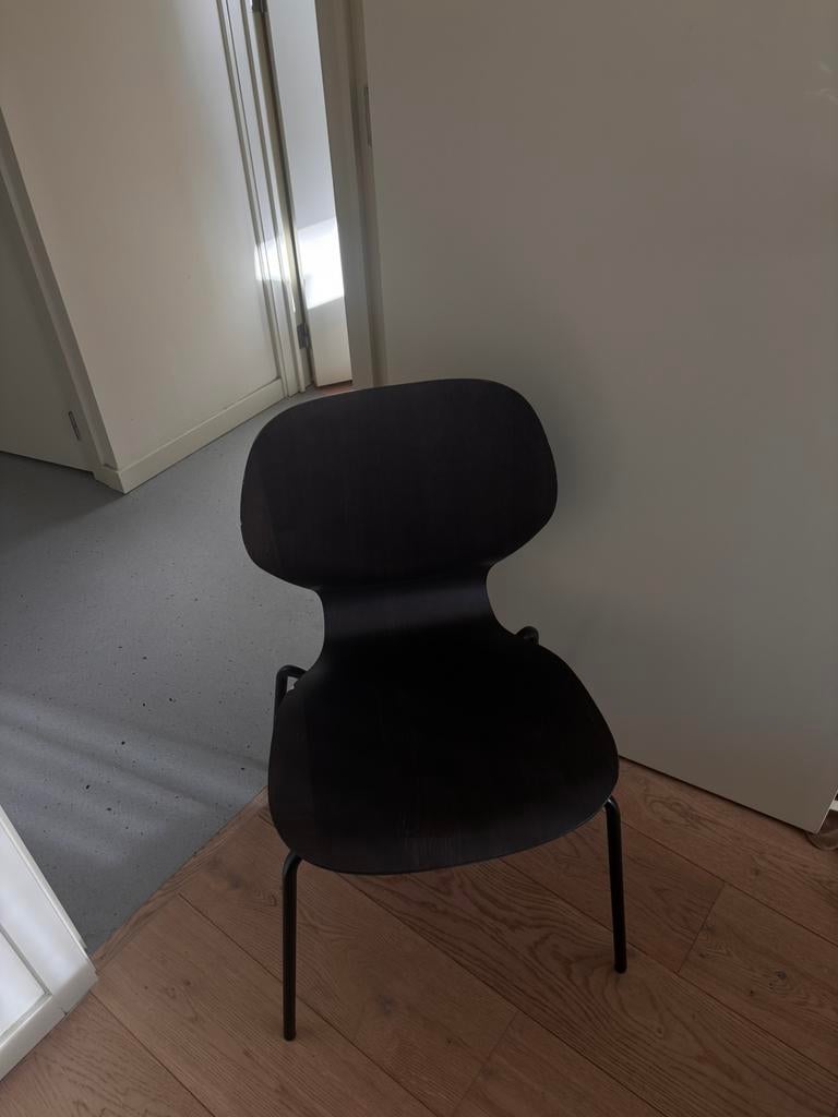 IKEA SIGTRYGG stoel zwart – design eetkamerstoel, Huis en Inrichting, Stoelen, Zo goed als nieuw, Zwart, Ophalen