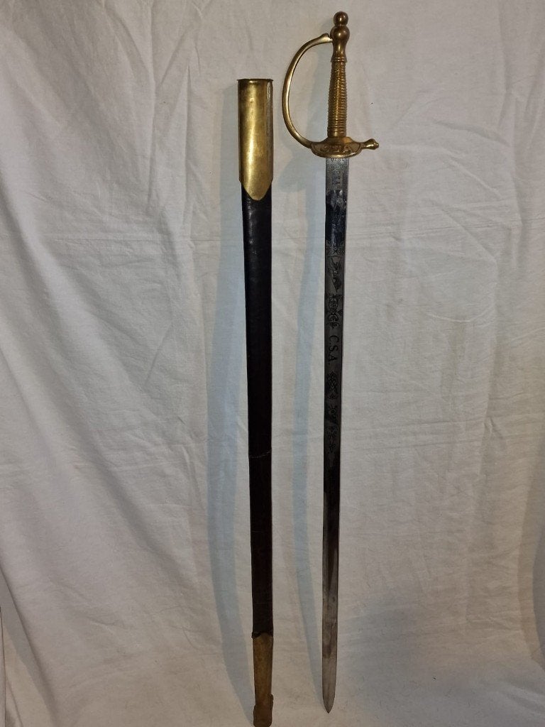 Sabel US CSA model 1870, Ophalen, Landmacht, Zwaard of Sabel