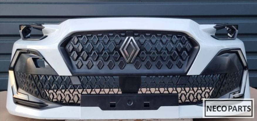 RENAULT CLIO V VOORBUMPER COMPLEET ORIGINEEL ALLES LEVERBAAR, Gebruikt, -, -, Ophalen of Verzenden