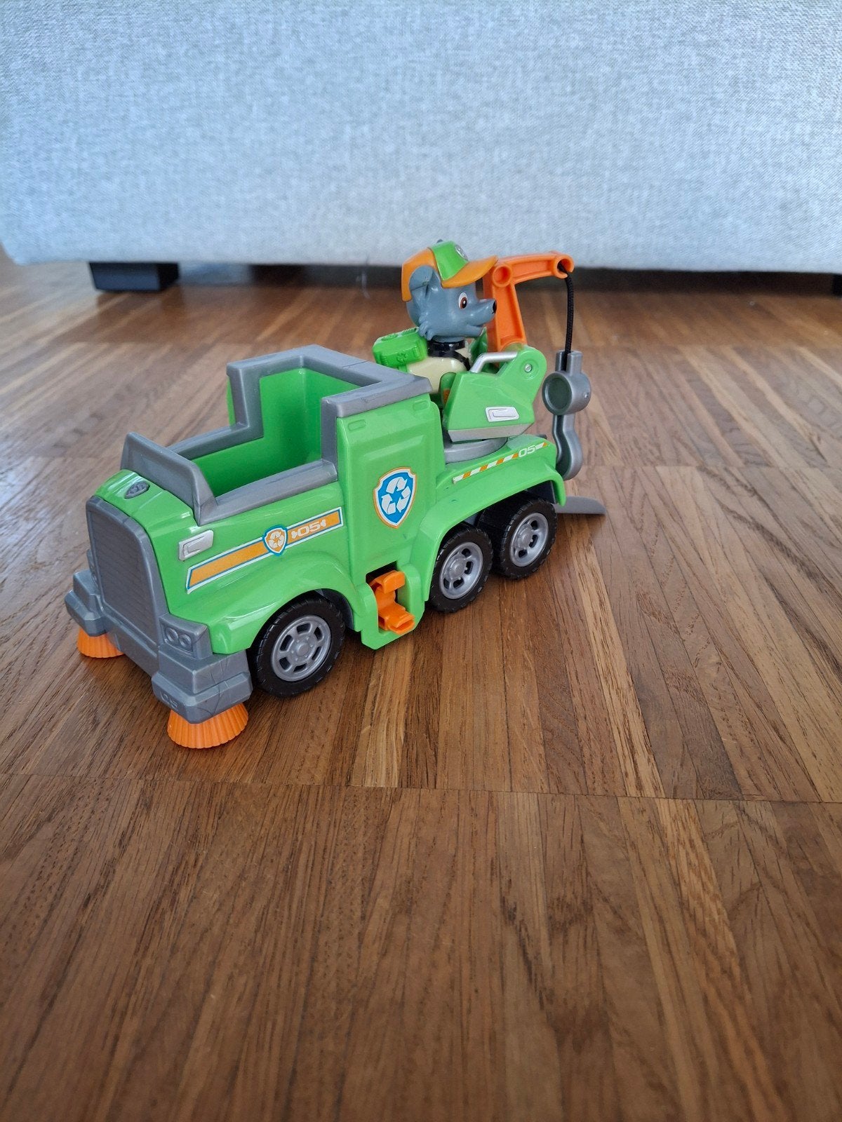 Paw Patrol - Rocky groene Truck, Kinderen en Baby's, Speelgoed | Actiefiguren, Ophalen of Verzenden
