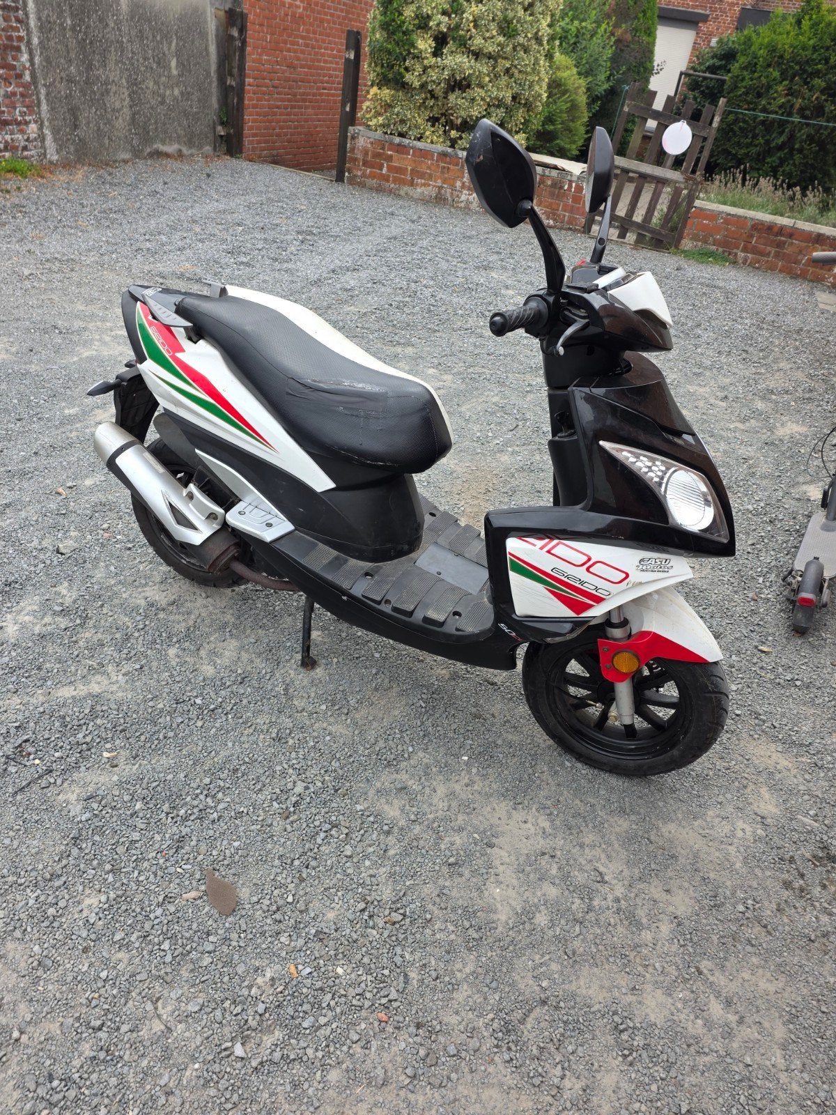 scooter, Ophalen
