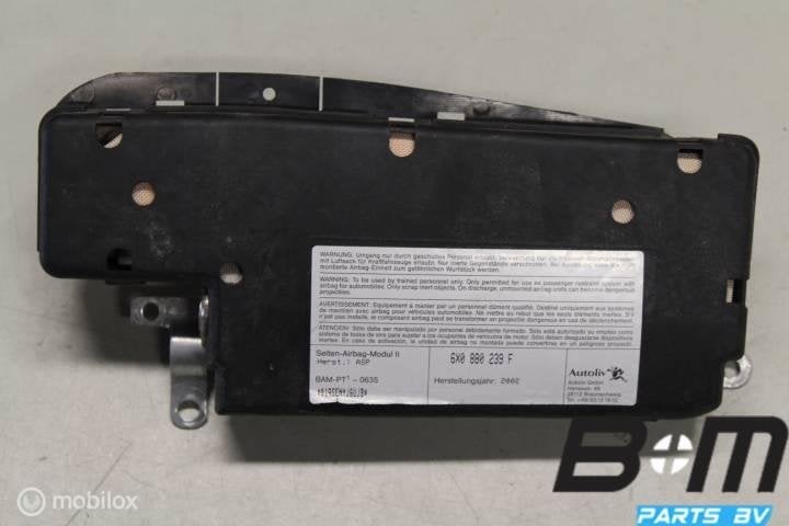 Stoel airbag links voor Polo 6N2 / Lupo 6X0880239F, Gebruikt