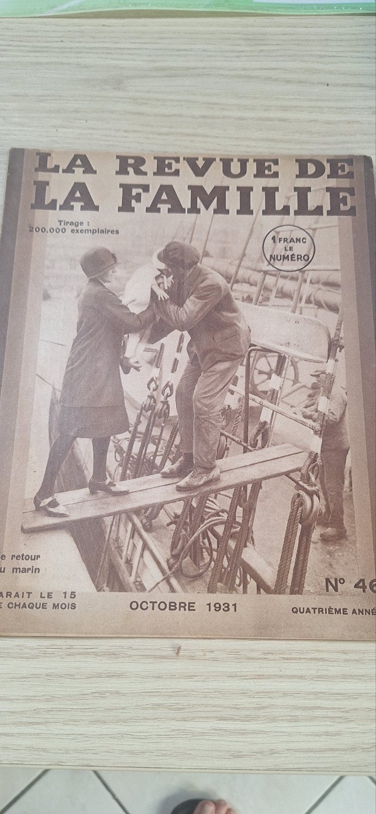 60 revues de la famille annee 1931  et suivantes, Collections, Revues, Journaux & Coupures, Enlèvement, 1920 à 1940, Journal ou Magazine