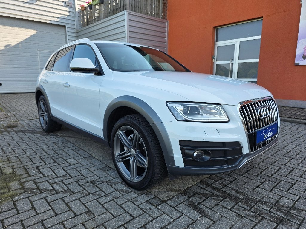 Audi Q5 Quattro Exclusive - 2.0 TDI - 190 pk - automaat, Auto's, Automaat, 4 cilinders, Wit, Leder