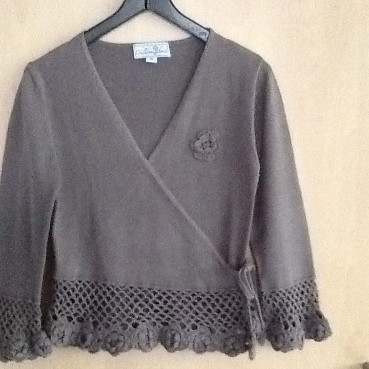 Gilet Children's Choice. maat 116. Meisje., Meisje, Trui of Vest, Ophalen of Verzenden, Zo goed als nieuw