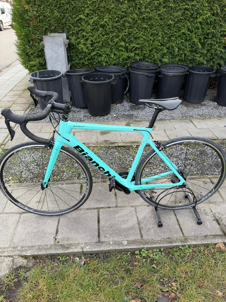 Velo course Bianchi, Enlèvement ou Envoi, Comme neuf, Carbone