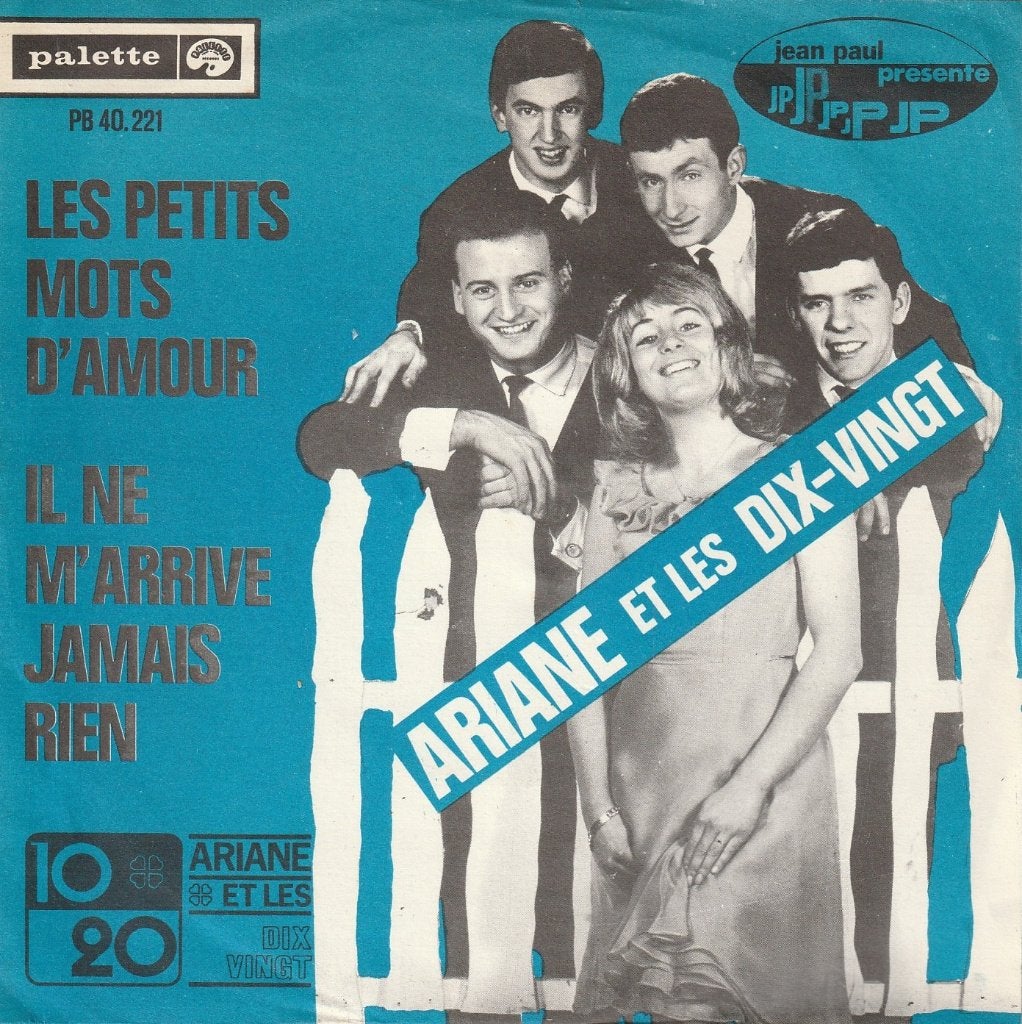 Ariane et les 10/20 - Les petits mots d'amour - Belpop, Cd's en Dvd's, Vinyl Singles, 7 inch, Zo goed als nieuw, Pop, Overige typen