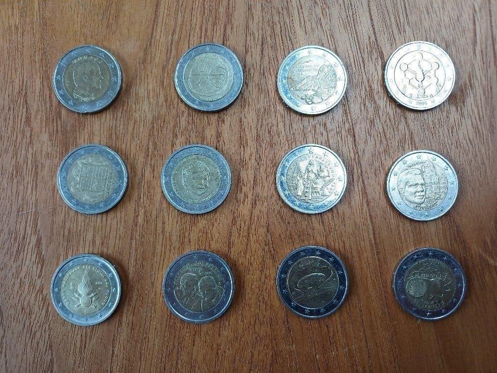 Echange pièces de 2 euro circulées, Postzegels en Munten, Munten | Europa | Euromunten, Ophalen, België, 2 euro, Setje