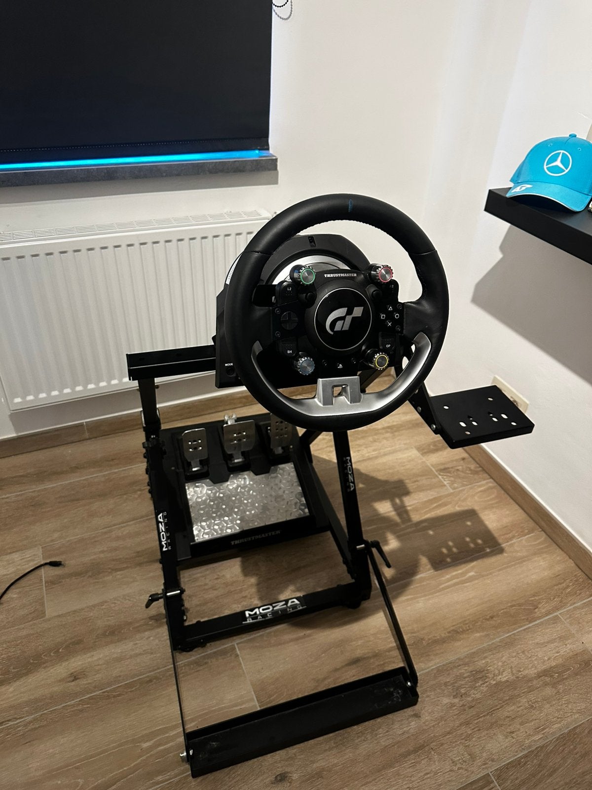 Thrustmaster TGT 2 + TLCM + WHEELSTAND, Games en Spelcomputers, Ophalen, Zo goed als nieuw