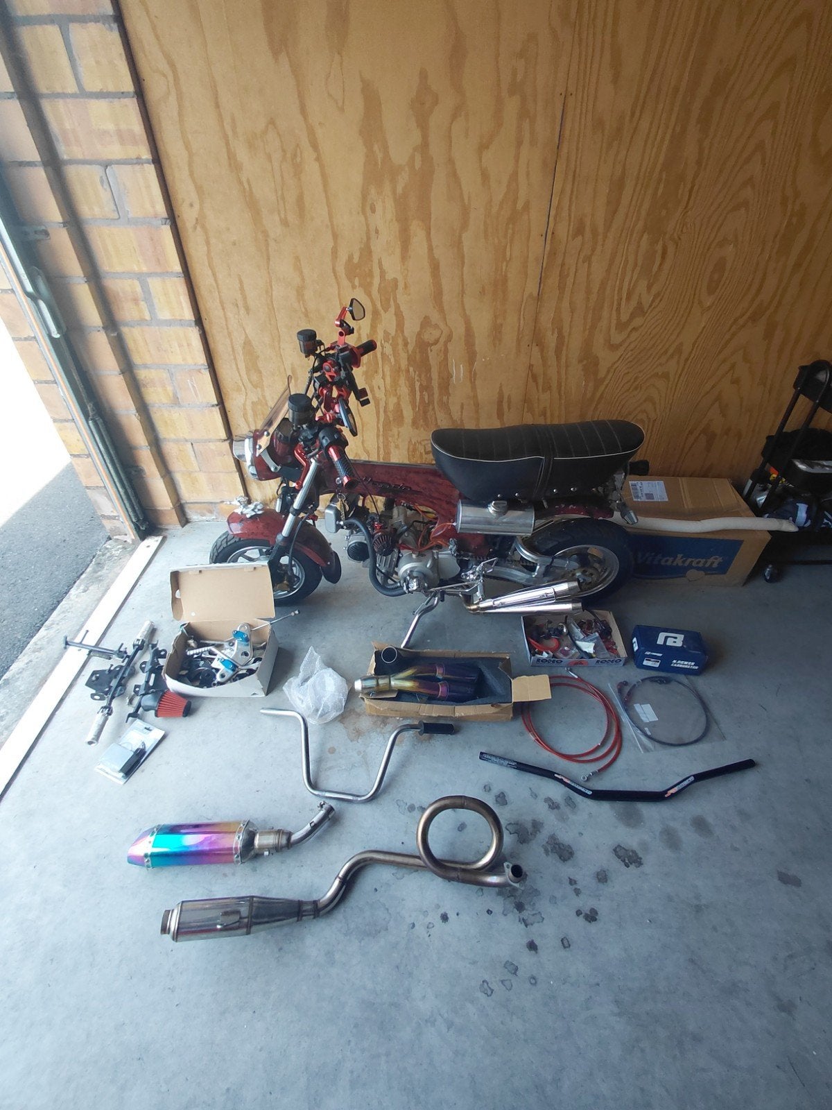 Dax zhenhua moto 125 en exstras, Ophalen of Verzenden, Zo goed als nieuw, Blok, Overige merken