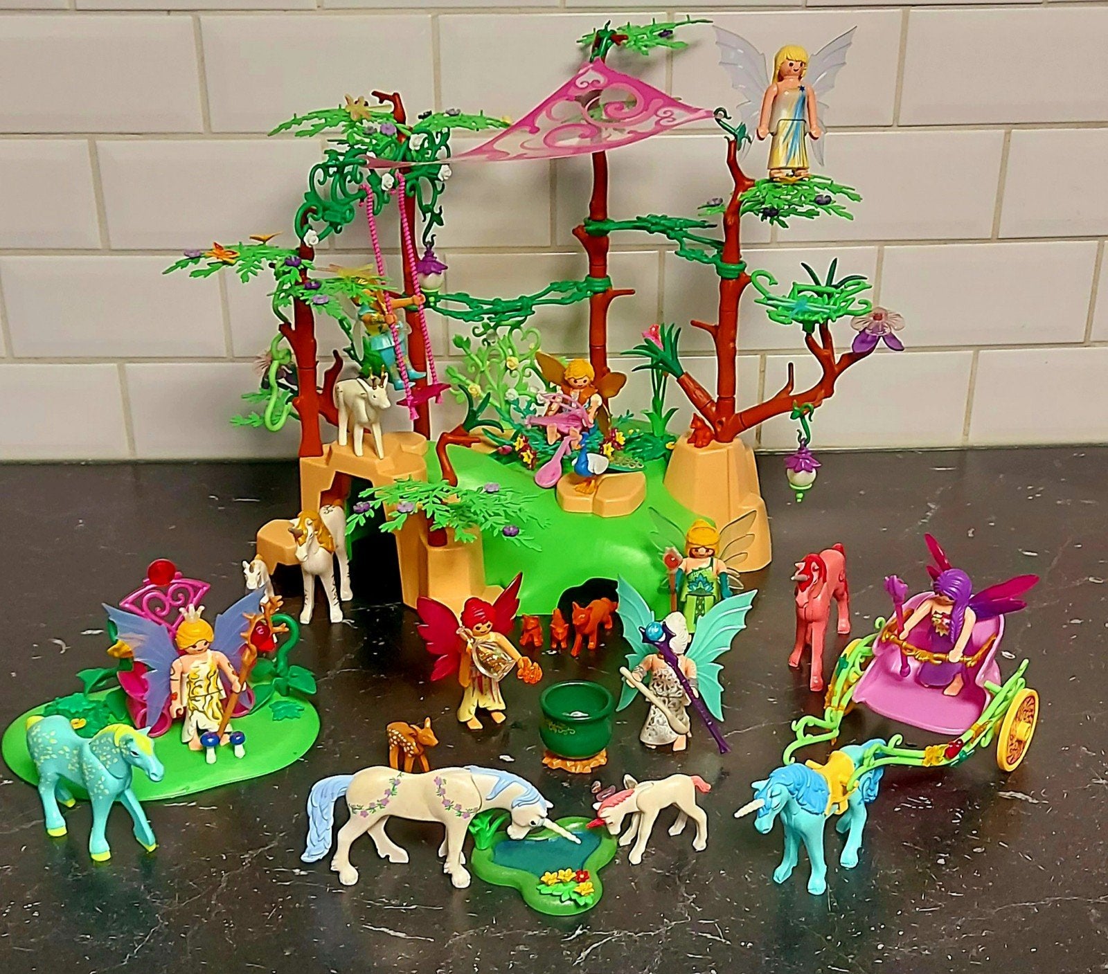 playmobil lot fairies la forêt enchantée, Kinderen en Baby's, Ophalen