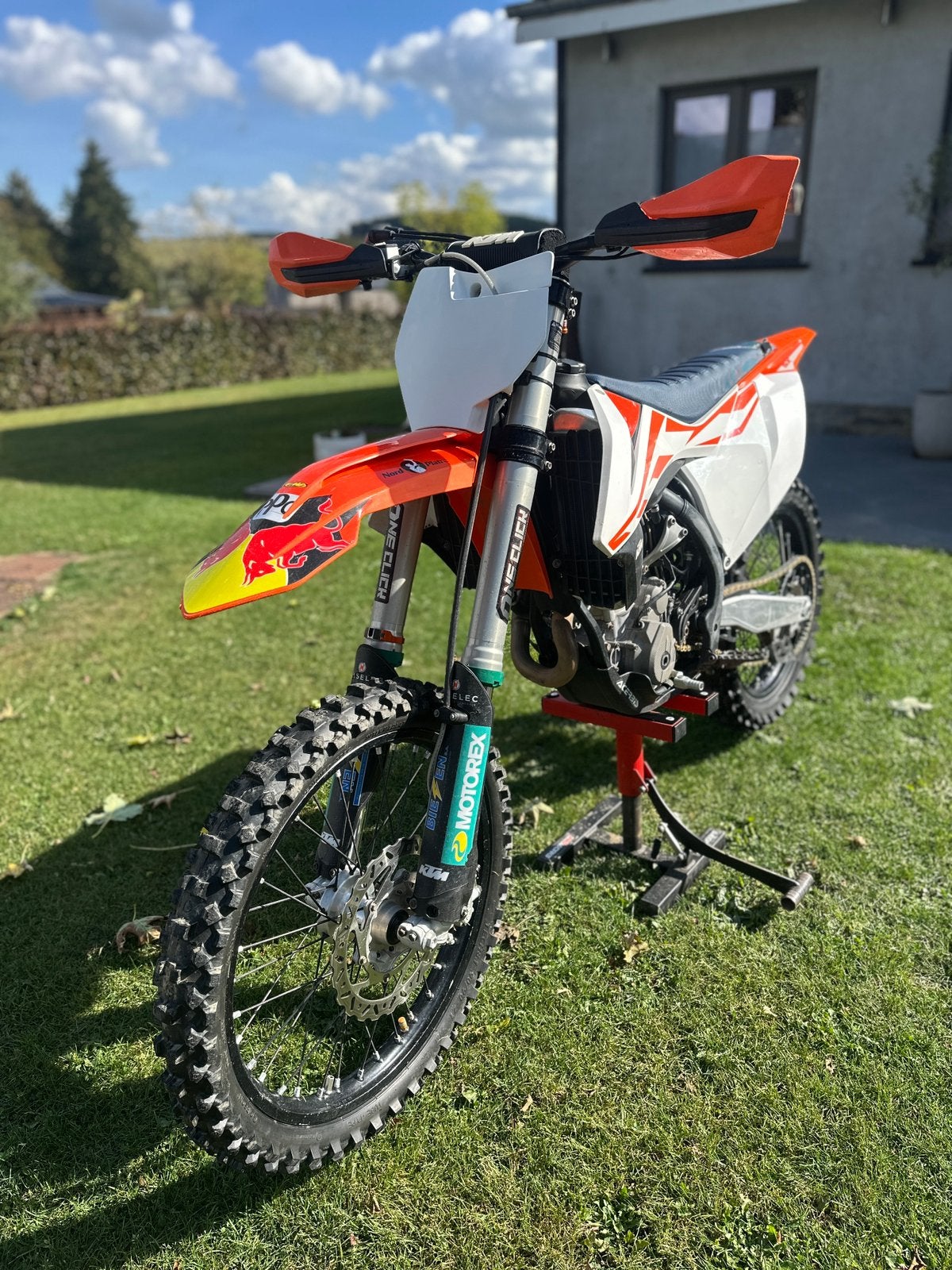 Ktm sxf 250cc de 2017, Fietsen en Brommers, Ophalen, Gebruikt
