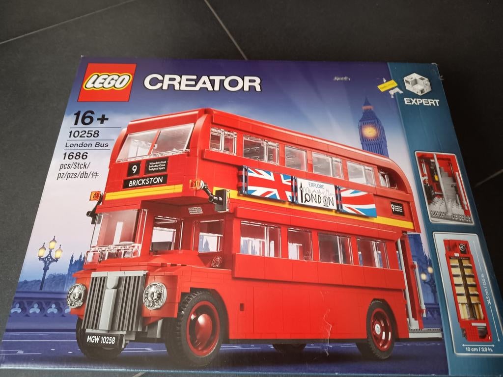 Lego creator Londen bus 10258, Kinderen en Baby's, Speelgoed | Duplo en Lego, Ophalen, Nieuw, Losse stenen, Lego