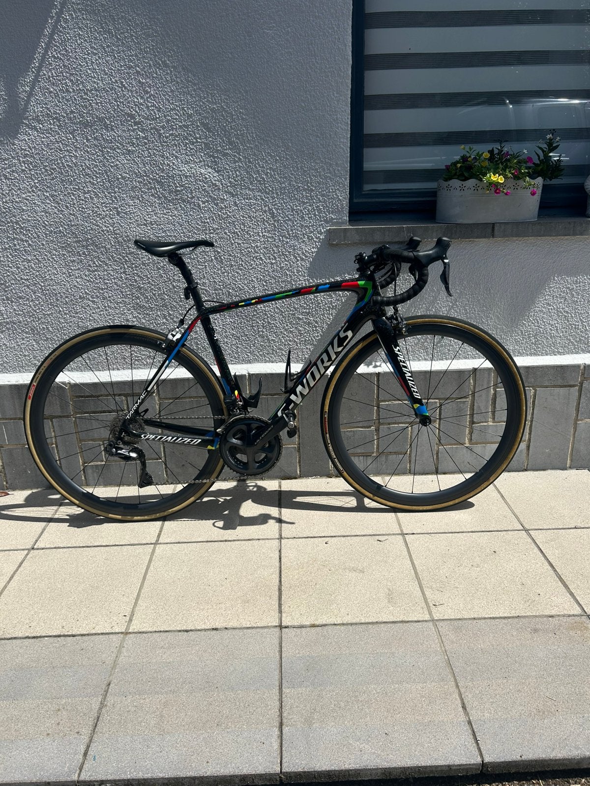 Spécialized S-WORKS Tarmac sl5 Sagan Édition, Vélos & Vélomoteurs, Enlèvement ou Envoi, Comme neuf, Carbone