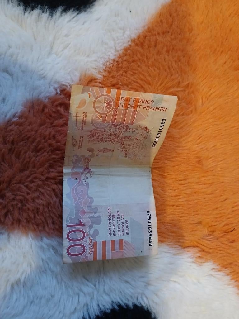 100 belgischs frank, Postzegels en Munten, Munten | België, Ophalen of Verzenden, Overig, Losse munt
