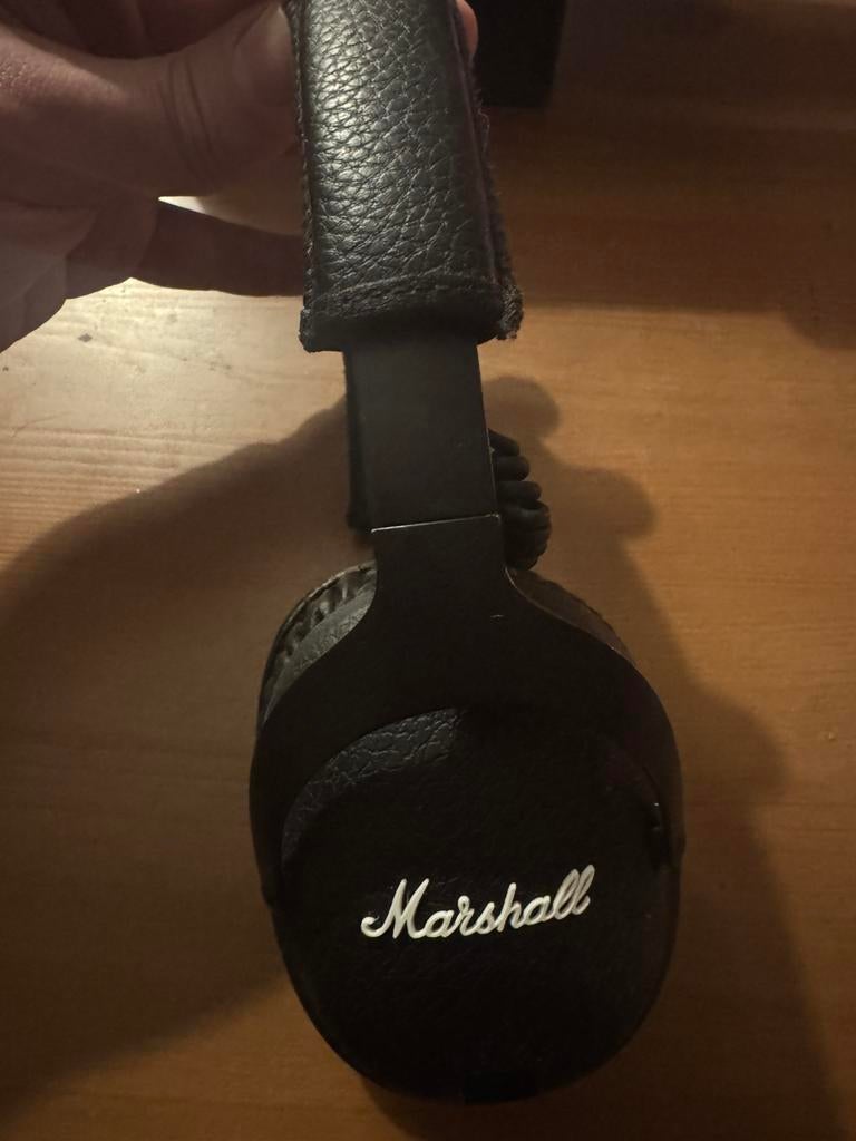 Marshall headphones monitor bluetooth black, Ophalen, Zo goed als nieuw, Bluetooth