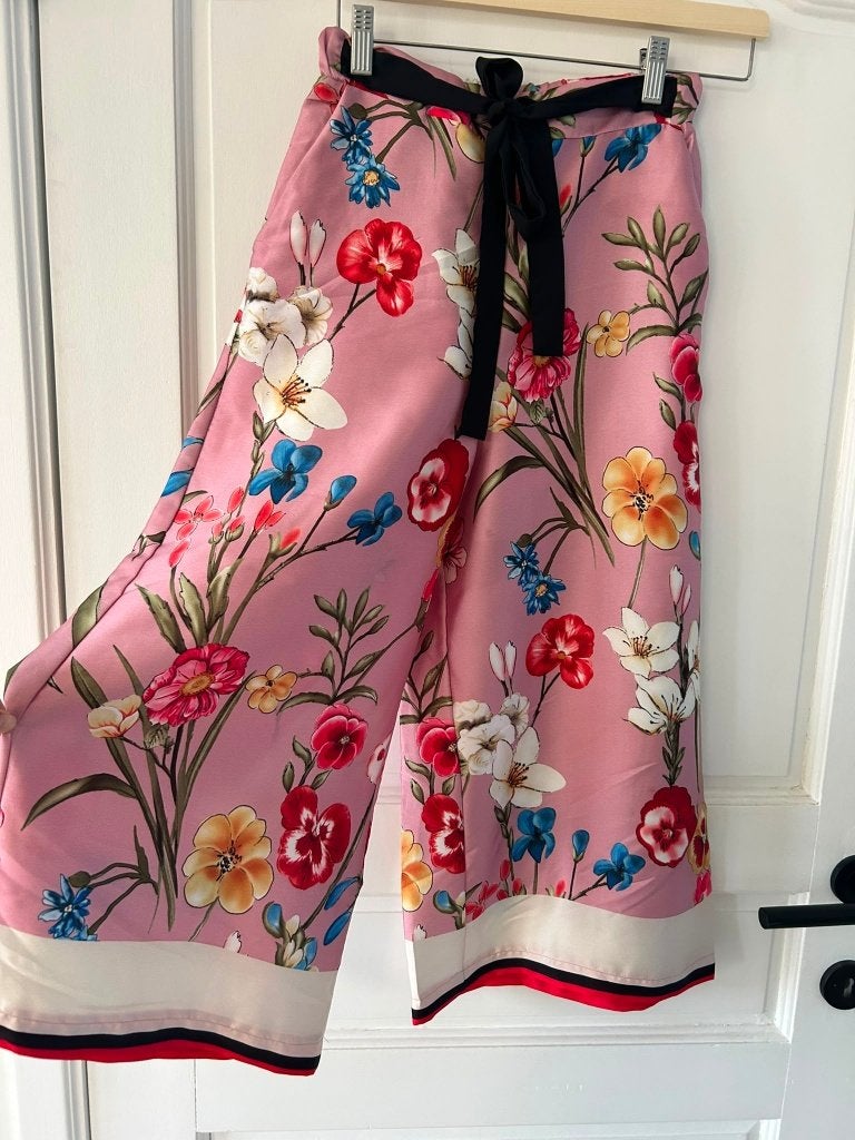 Pantalon Vicolo S coloré, Enlèvement ou Envoi, Rose, Taille 36 (S), Comme neuf