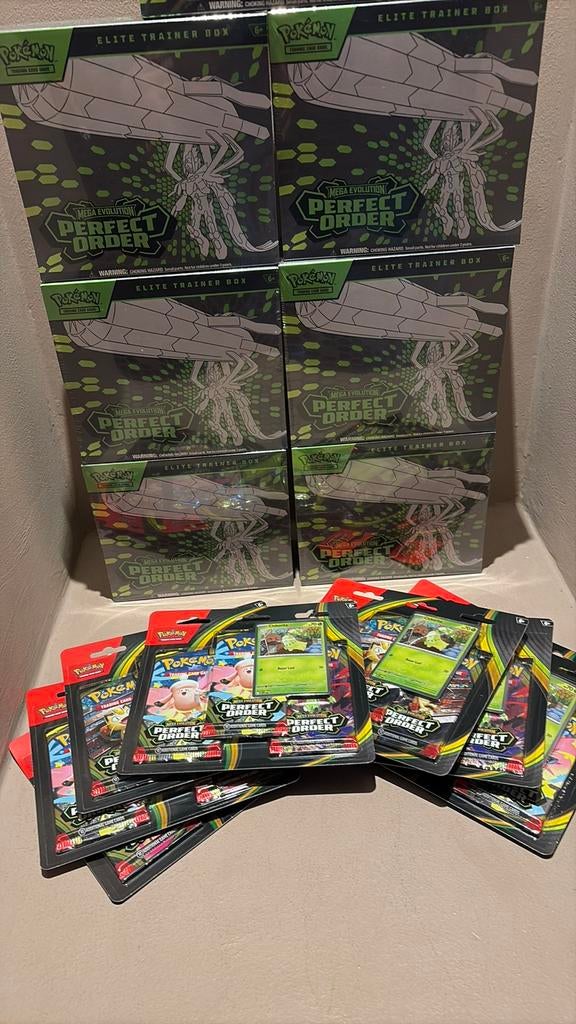 Pokemon Perfect order Blister, Ophalen of Verzenden, Zo goed als nieuw