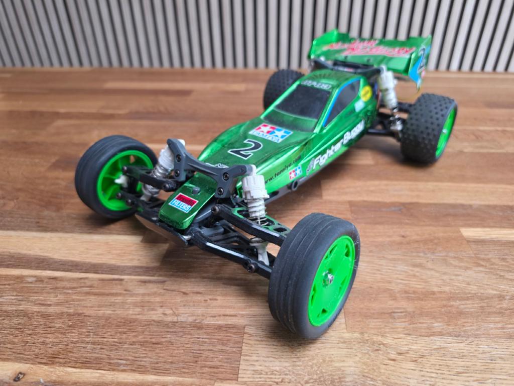 Tamiya dt03 fighter green edition, Elektro, Nieuw, Ophalen of Verzenden, Schaal 1:10