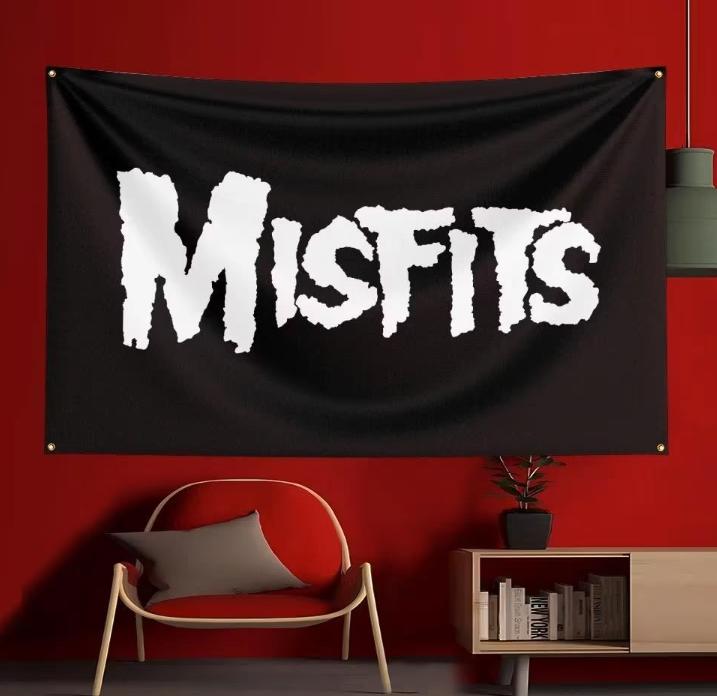 Grote vlaggen Misfits (150x90cm), Ophalen of Verzenden, Nieuw