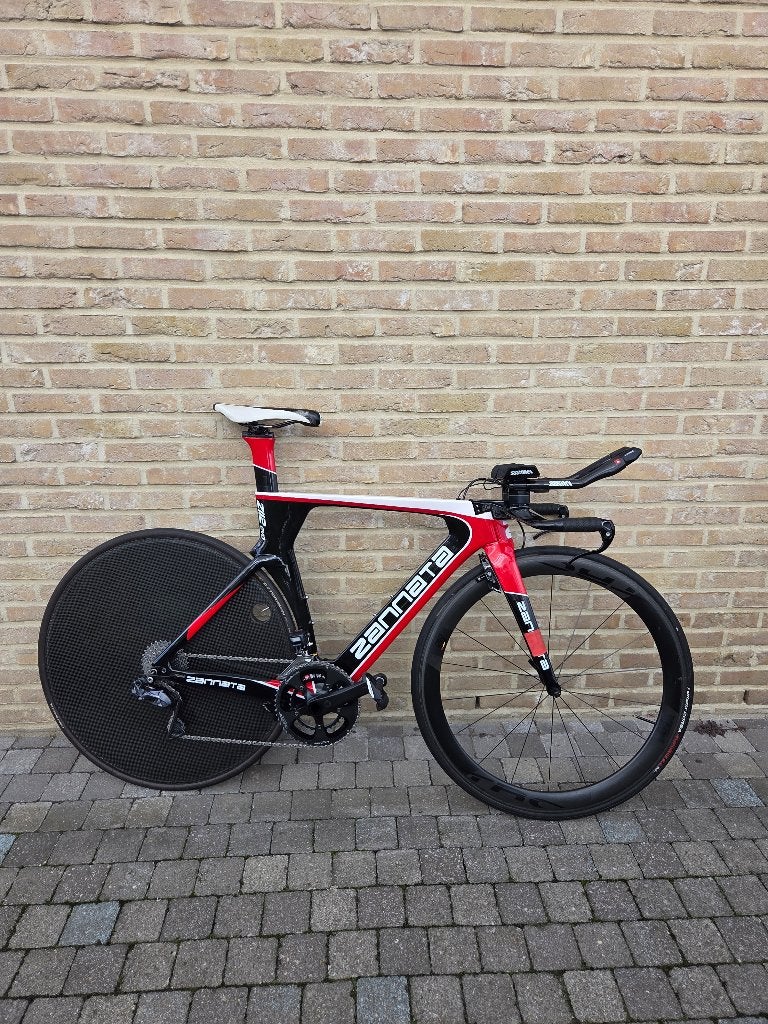 Tijdritfiets Zannata Z112 EVO, Ophalen, Gebruikt, Carbon, Velgrem