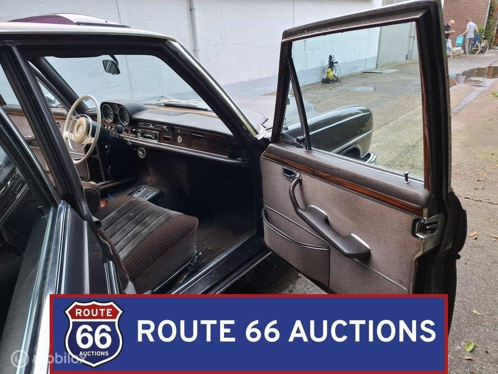 Mercedes-Benz 300 SEL | 1972 | Route 66 Auctions, Autos, Achat, Entreprise, Boîte manuelle, Autre carrosserie
