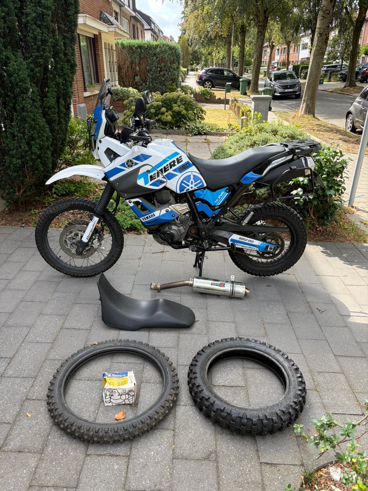 Yamaha Ténéré XT660Z, Sportuitlaat, Occasion, 660 cc, Particulier