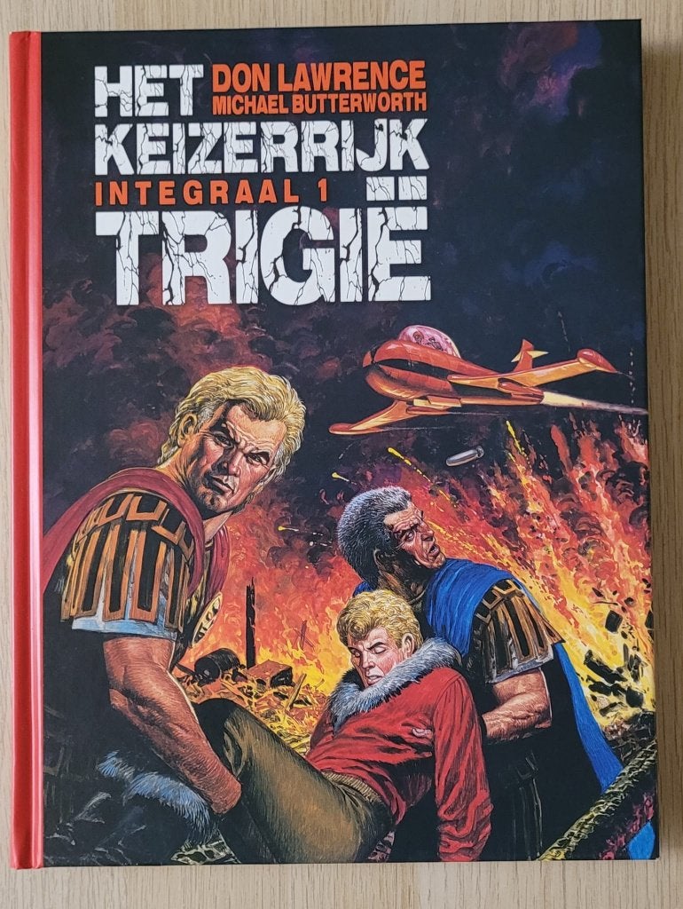 Trigië integraal 1-5 HC, Ophalen of Verzenden, Zo goed als nieuw, Don Lawrence, Meerdere stripboeken