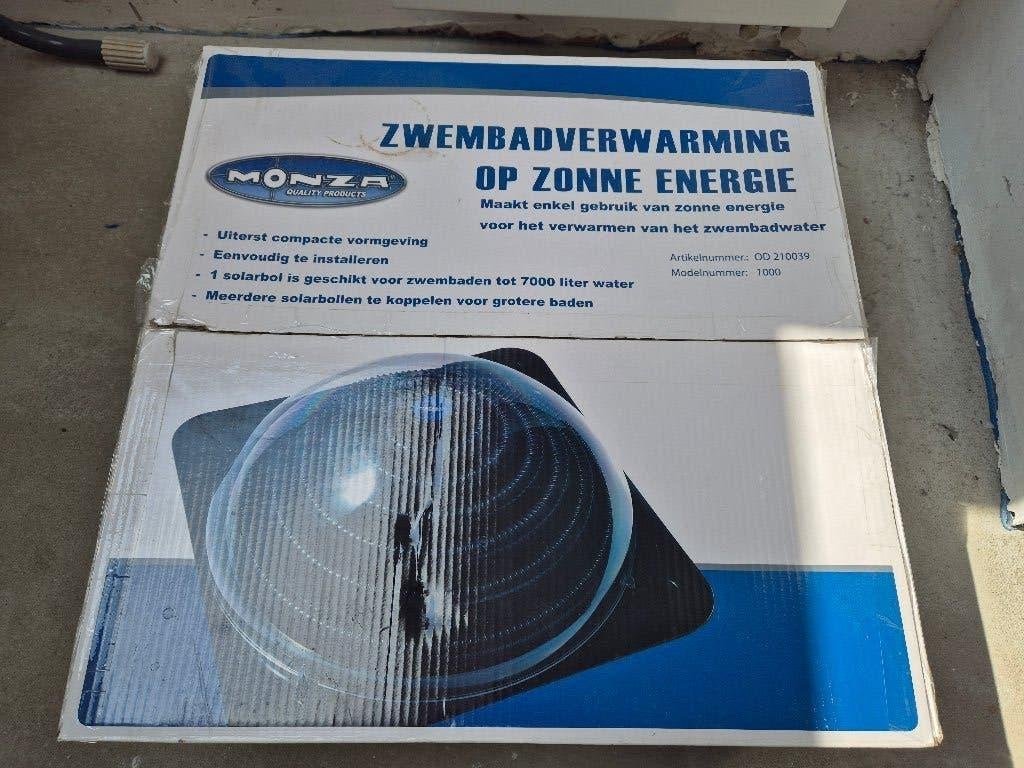 Zwembadverwarming solar bol, Tuin en Terras, Zwembad-toebehoren, Ophalen, Zo goed als nieuw, Verwarming
