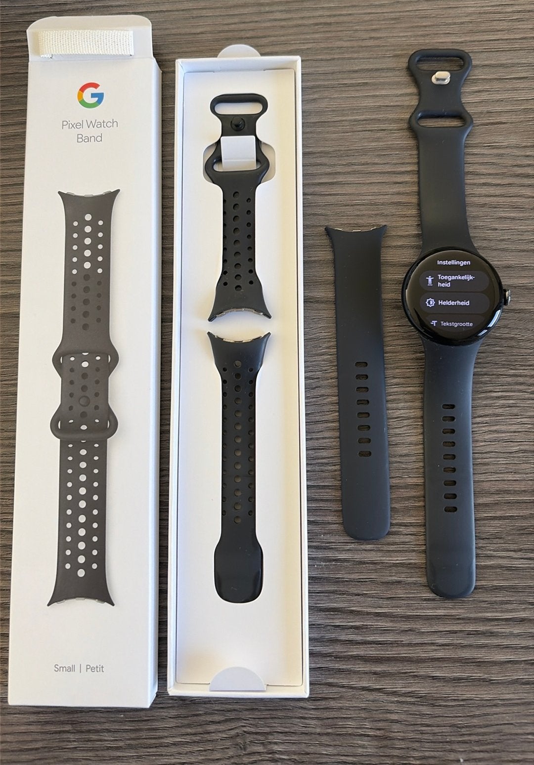 Google Pixel Watch 2, 41mm + extra bandje, Ophalen, Zo goed als nieuw