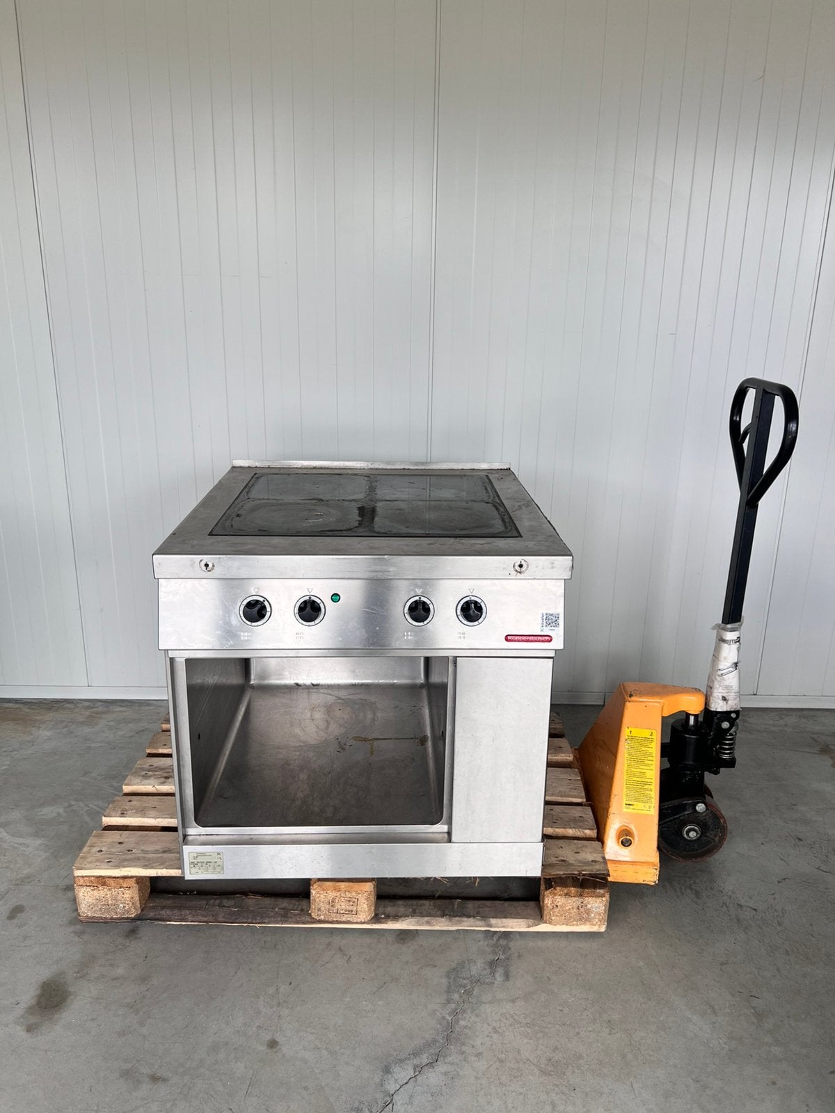 Küppersbusch FEH 500 Horeca Fornuis – 4x Keramisch – 400V, Ophalen