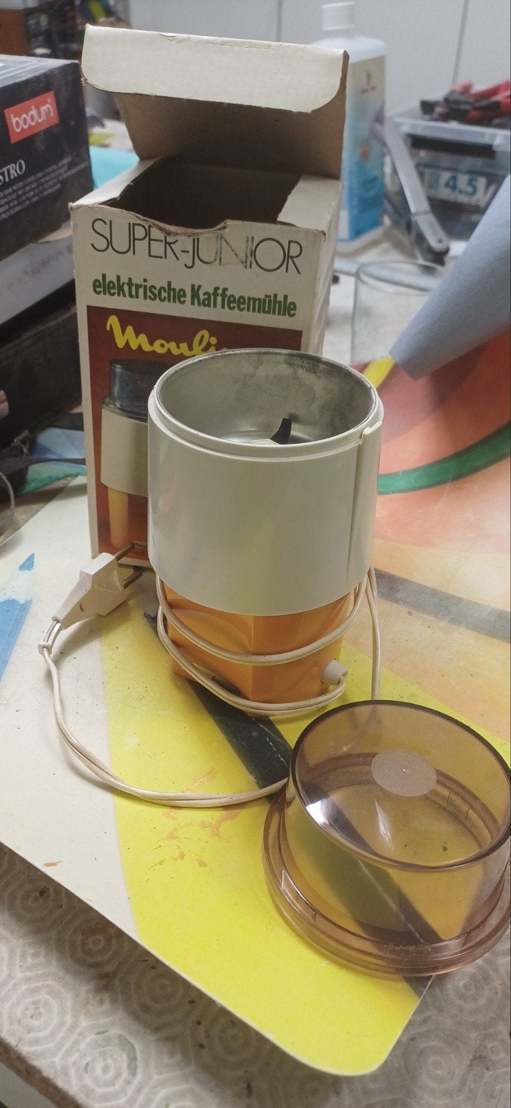 retro koffiemolen moilinex, Ophalen of Verzenden