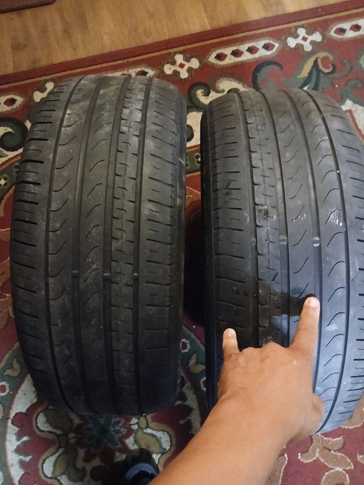 2 runflats banden pirreli 225/50/17, Enlèvement