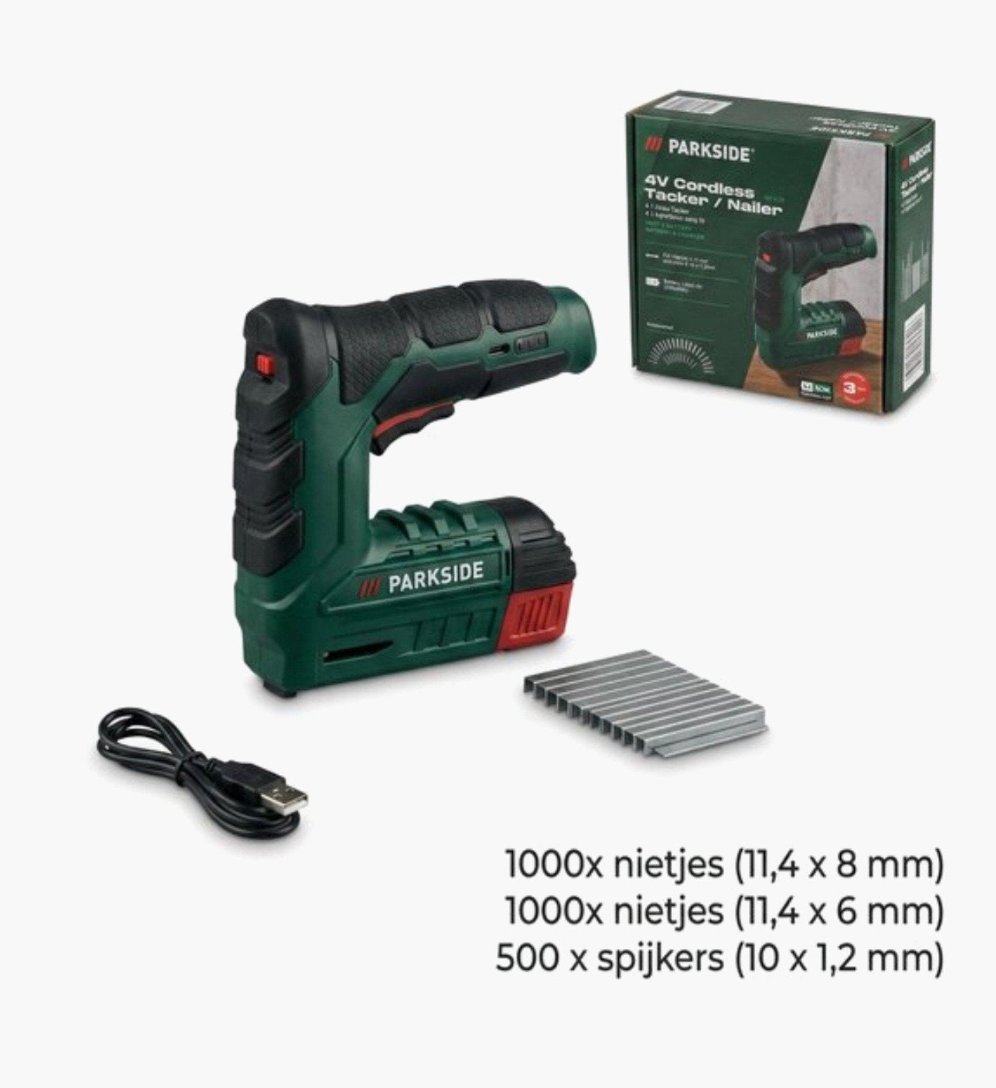 Accu nietjes maschine , 1x gebruikt, Ophalen, Zo goed als nieuw