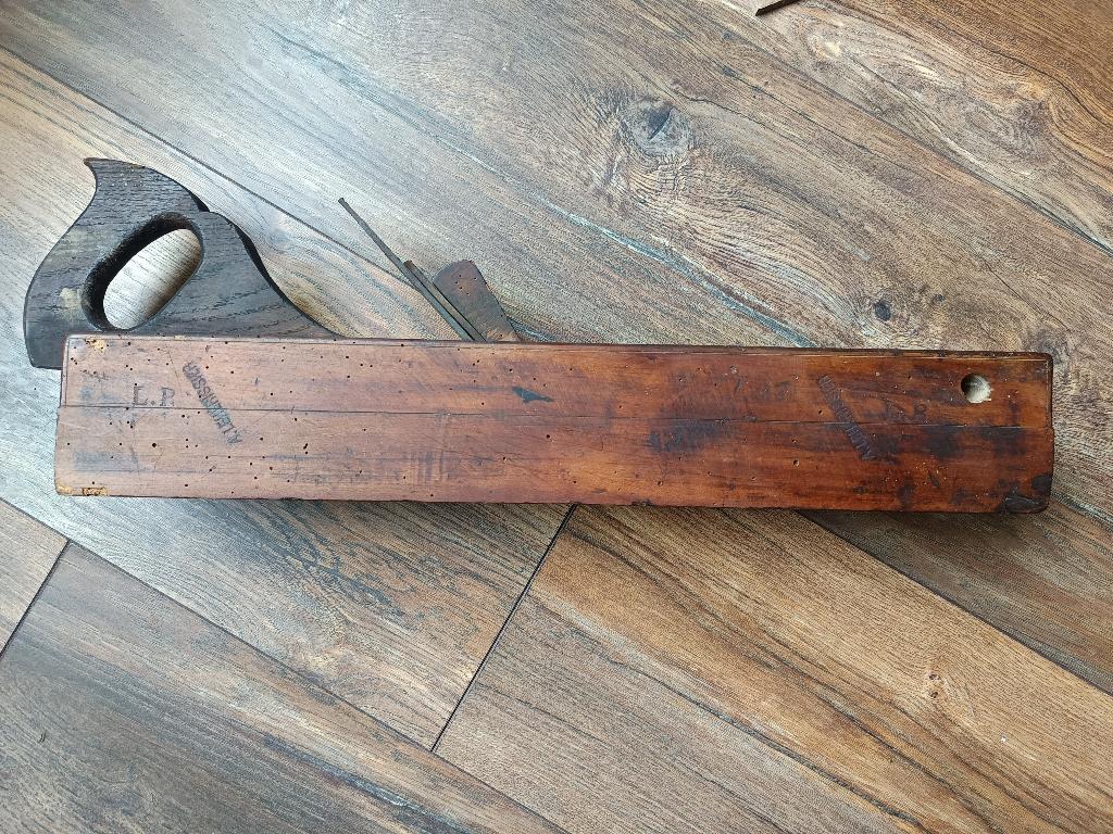 Oude Franse hout schaaf, Antiek en Kunst, Verzenden