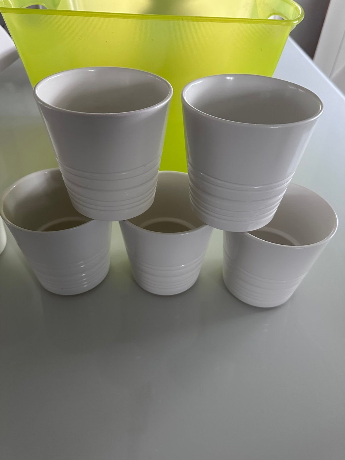 5 cache pot IKEA Muskot 9CM- 1 cache-pot SK, Jardin & Terrasse, Enlèvement, Comme neuf, Moins de 25 cm, Intérieur