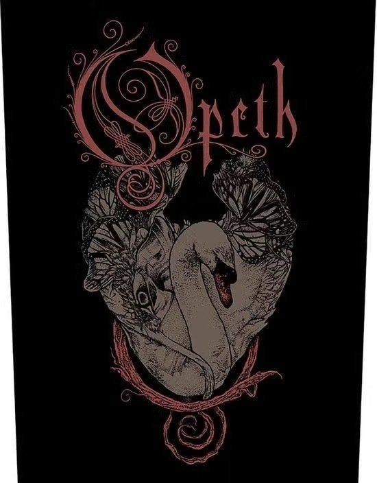 Opeth - Swan - Rugpatch officiële merchandise, Verzamelen, Ophalen of Verzenden, Nieuw