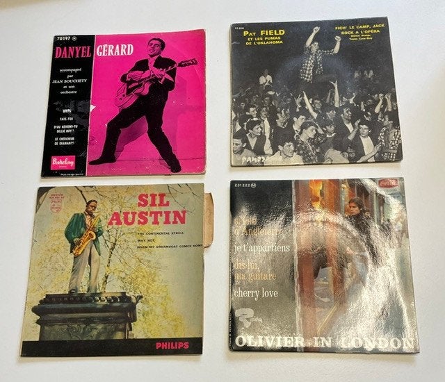 lot 45 tours, CD & DVD, Pressage original, Enlèvement ou Envoi, 7 inch, Utilisé